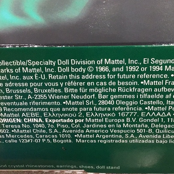 Bob Markie The Jewel Essence Collection Barbie - Picture 4 of 11